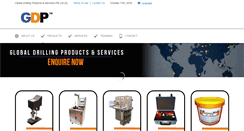 Desktop Screenshot of globaldrilling-s.com